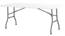 Sammenleggbar bord i hvit, flere størrelser - Hendi