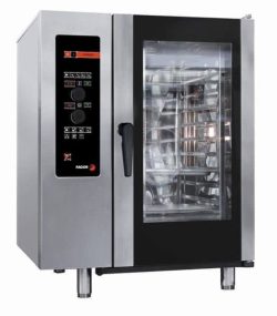 Industriële oven voor GAS, Fagor ACG-101 Concept met automatisch wassysteem