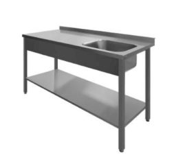 LEJE: Stålbord (3 dages leje inkl)