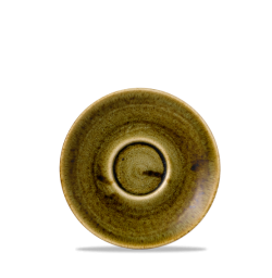 Cappuccino undirskál, Stonecast Plume Green - Churchill