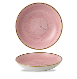 Skál 24 cm, Stonecast Petal Pink - Churchill