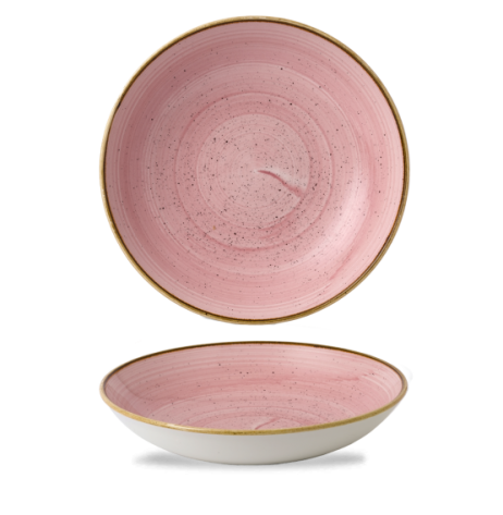 Skål 24 cm, Stonecast Petal Pink - Churchill