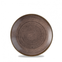 Tallerken flad 16,5 cm, Stonecast Raw Brown - Churchill
