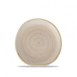Tallerken flad 18,6 cm organic, Stonecast Nutmeg Cream - Churchill