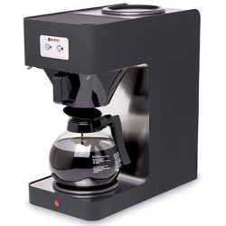 Kaffemaskin m/ 1 kolv och kokplatta, 208533 - Hendi