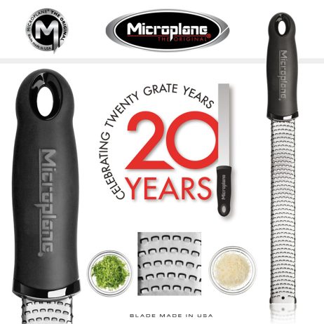 Premium rivejern til krydderier, Fin, Microplane