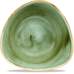 Skål 18cm Green Lotus, Stonecast Sapphire - Churchill