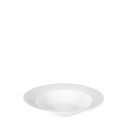 Churchill Isla Profile - Hvit suppetallerken, diameter 24,9 cm.