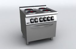 Elektrische Kookplaat Met Oven, C-E741 - Fagor