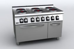 Elektrische Kookplaat Met Oven, C-E761 - Fagor
