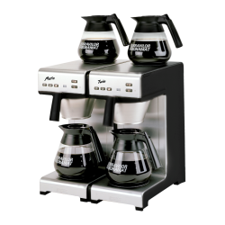 Matic twin kaffemaskine, med fast vandtilslutning - Bonamat