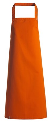 Smækforklæde i orange, One Size - Kentaur