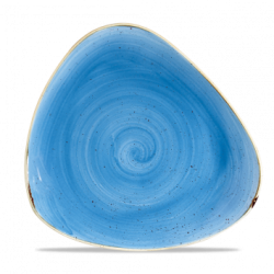 Korenblauw bord, 27cm, churchill