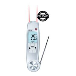 Fällbar termometer för både IR och insticksmått, Testo 104-IR