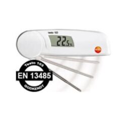Praktisk mini hopfällbar termometer för mat, Testo T103